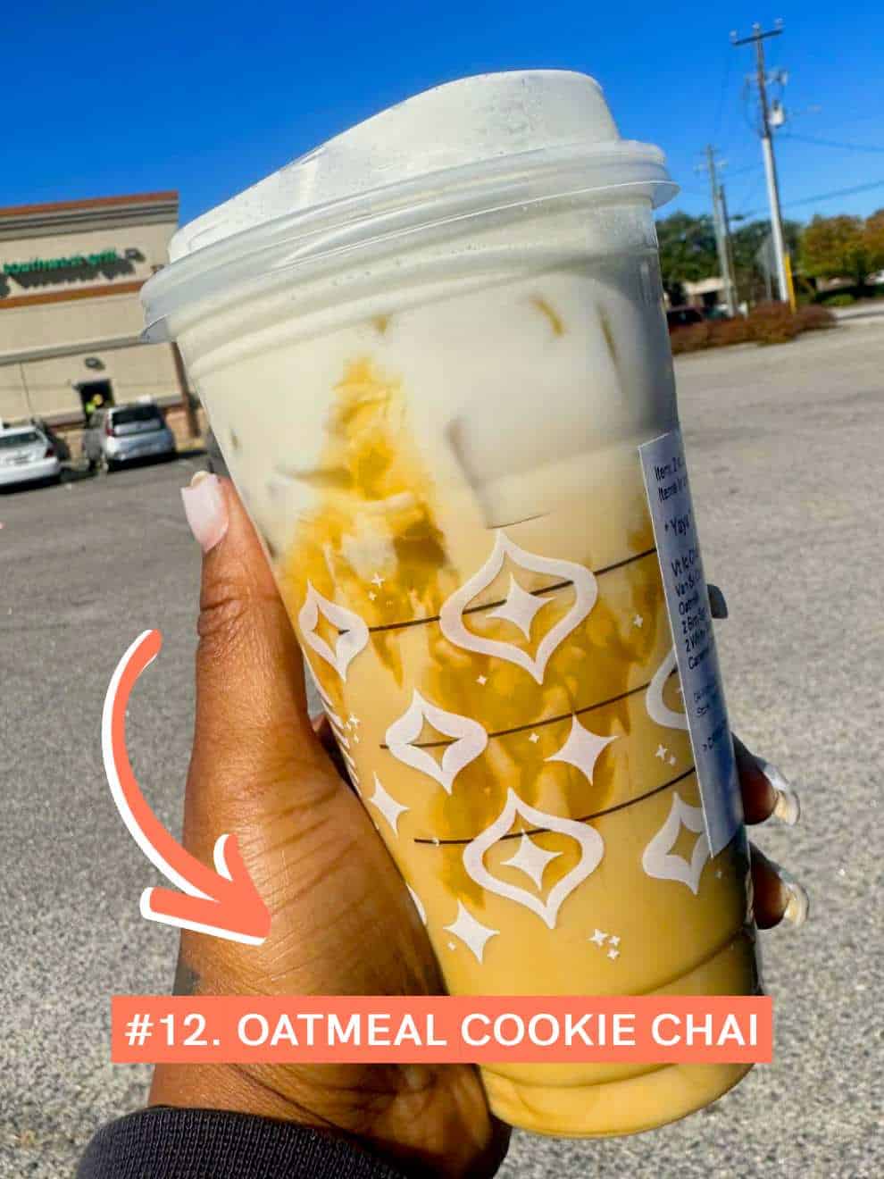 Starbucks Oatmeal Cookie Chai