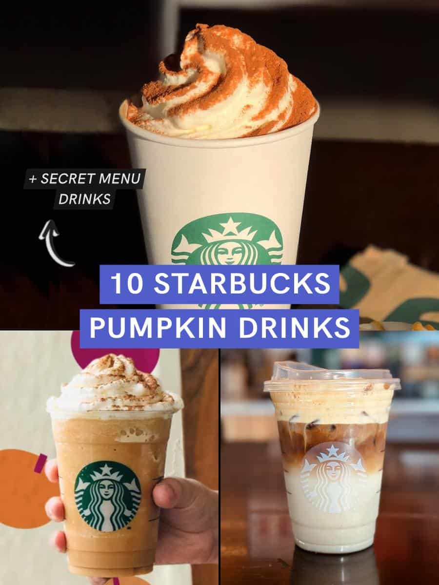 Starbucks Pumpkin Drinks