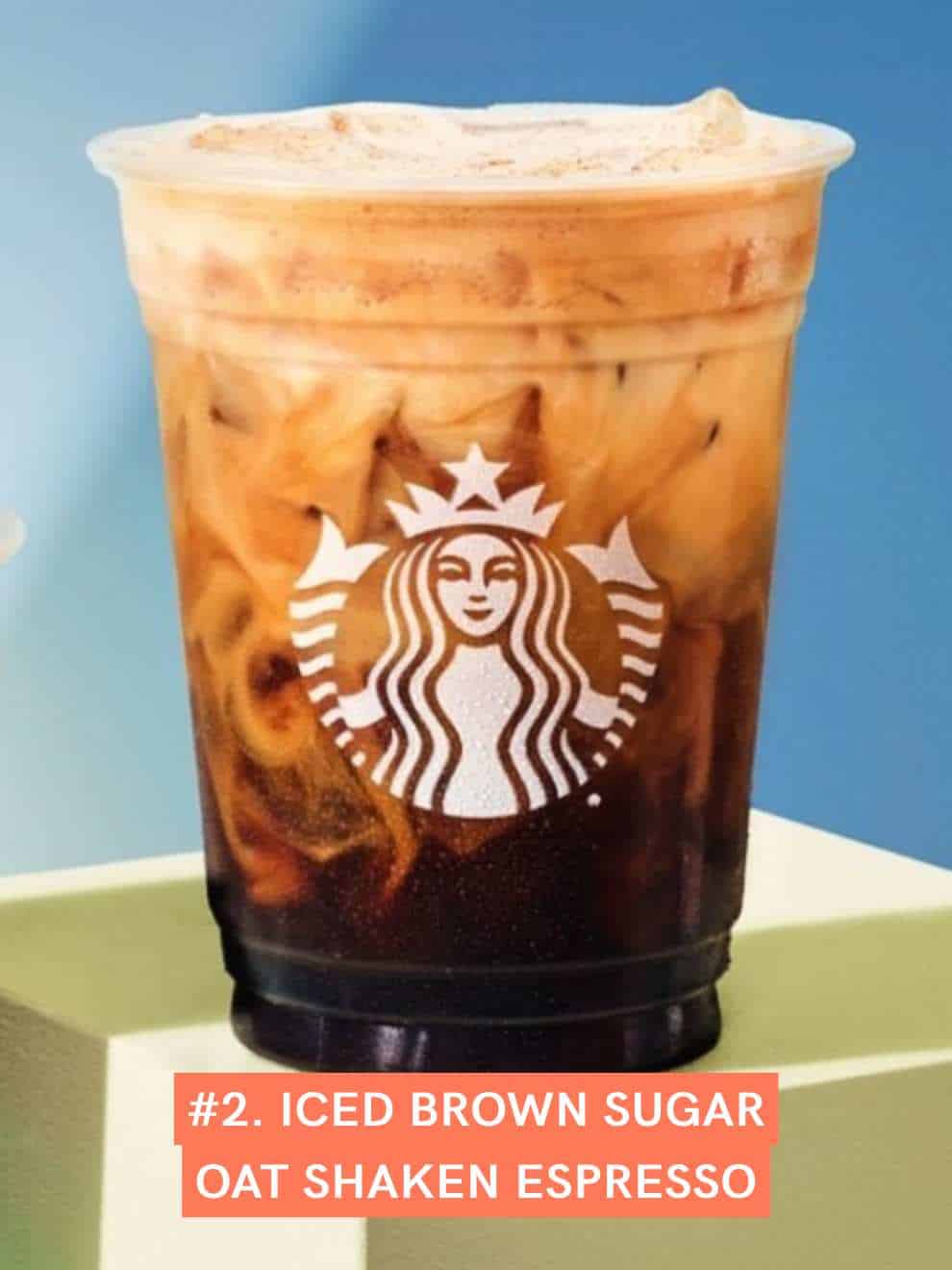 Iced Brown Sugar Oat Shaken Espresso