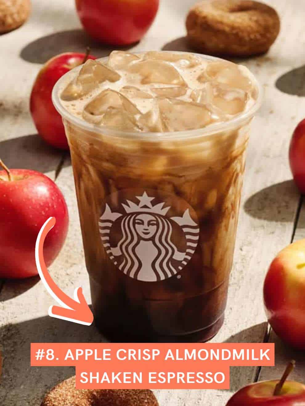 Iced Apple Crisp Almondmilk Shaken Espresso