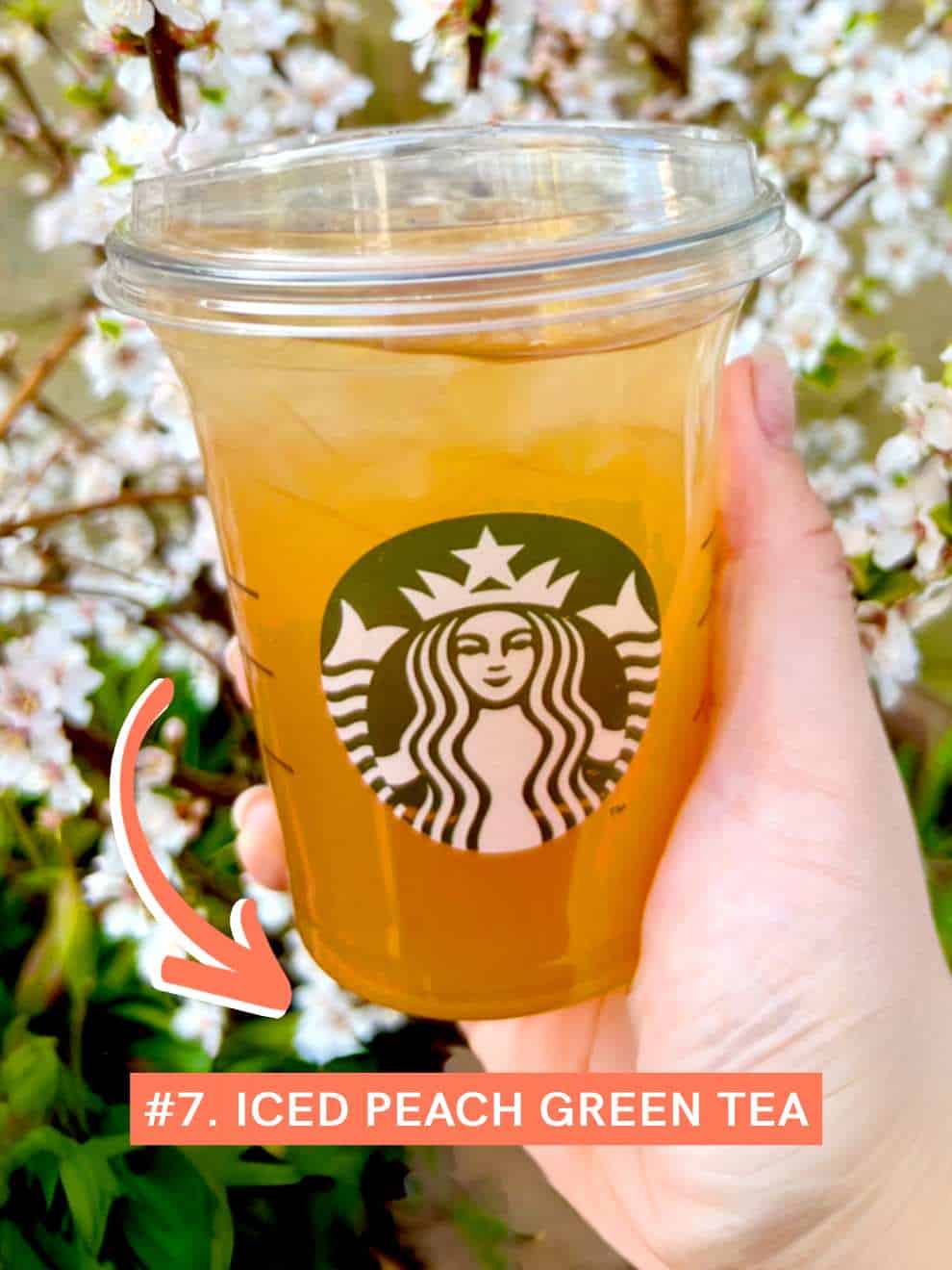 Iced Peach Green Tea