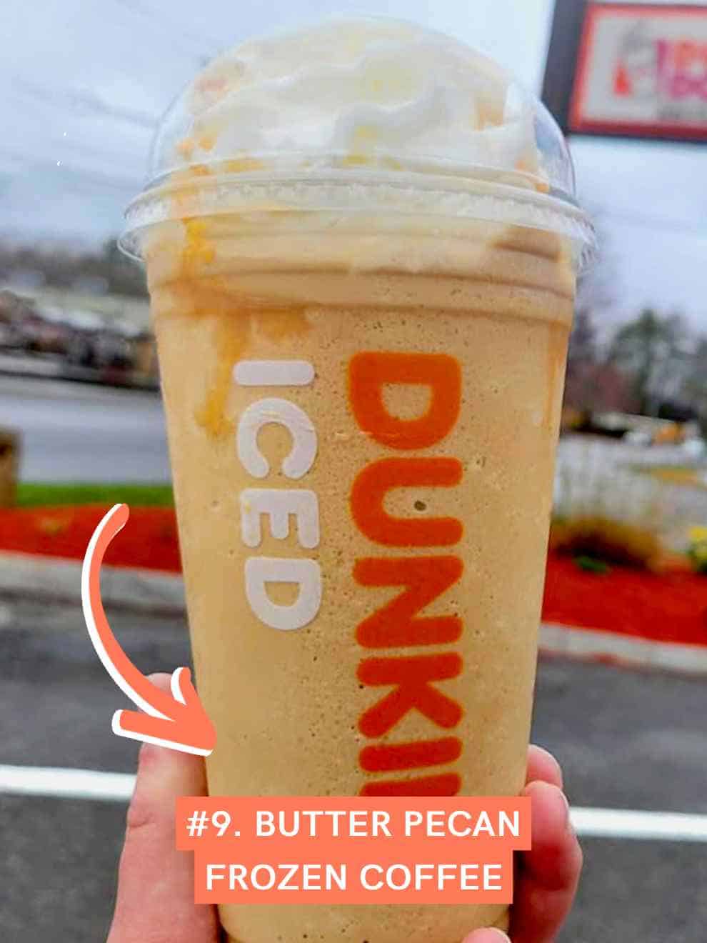 Butter Pecan Frozen Coffee