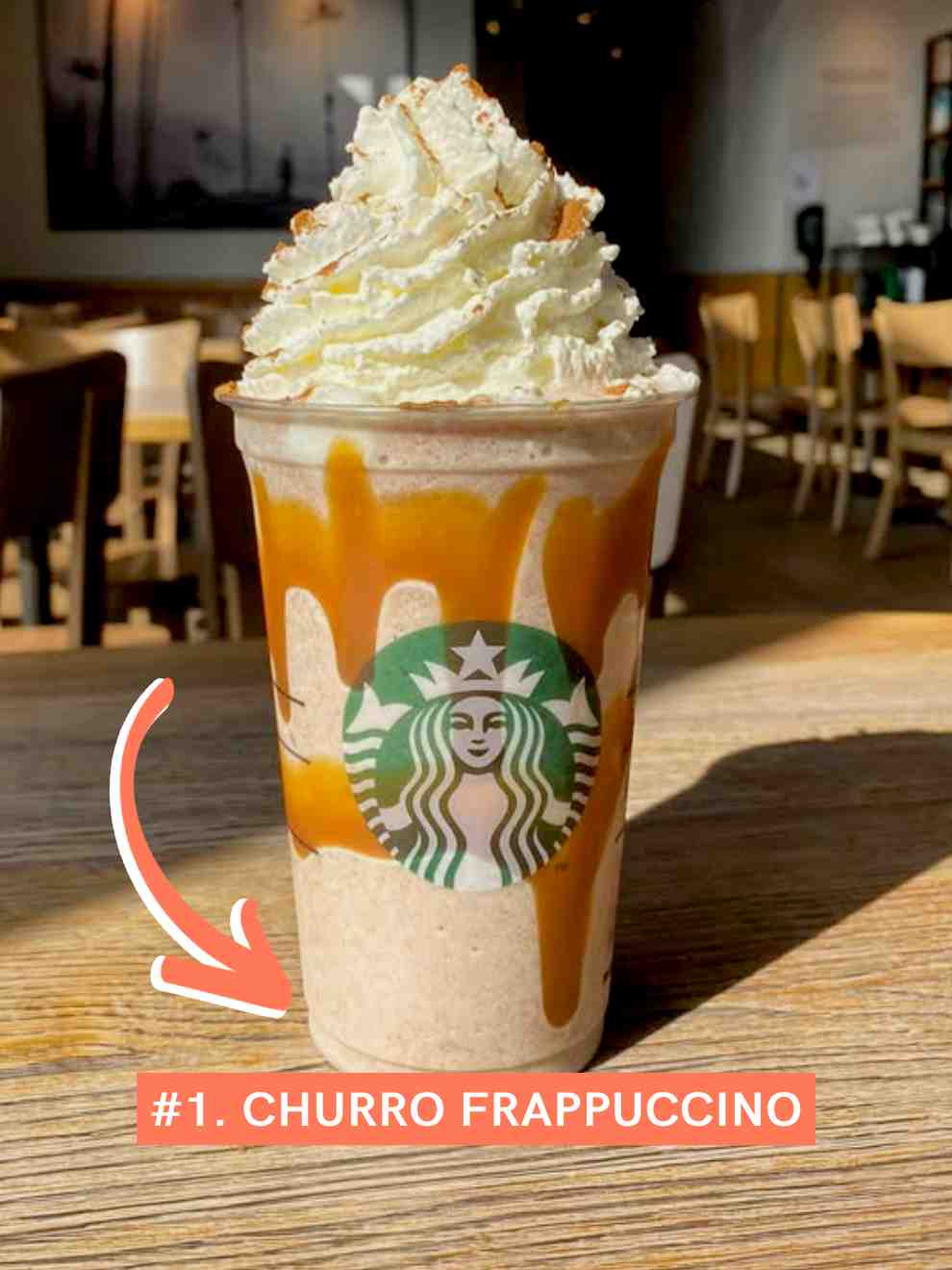 Churro Frappuccino