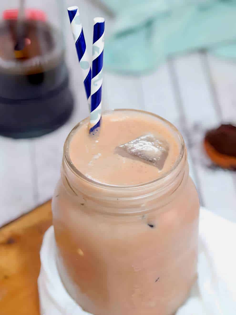 Dairy Free Iced Coffee Protein Shake