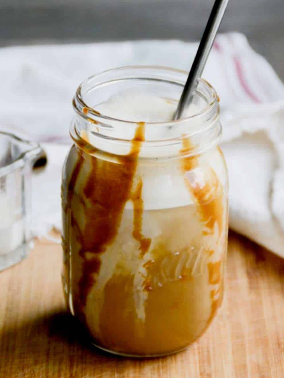 Iced Yolky Caramel Macchiato