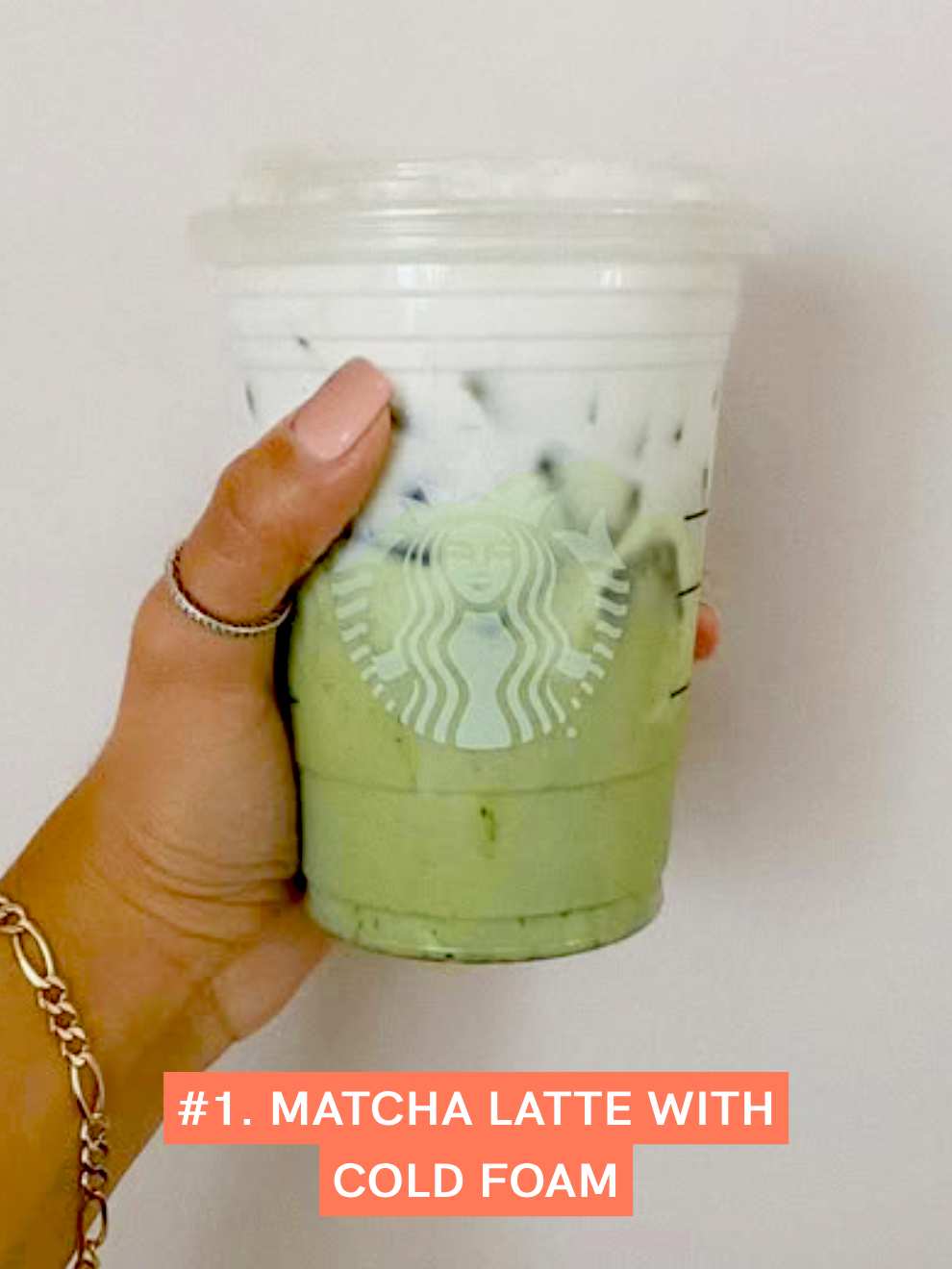 Matcha Latte with Cold Foam