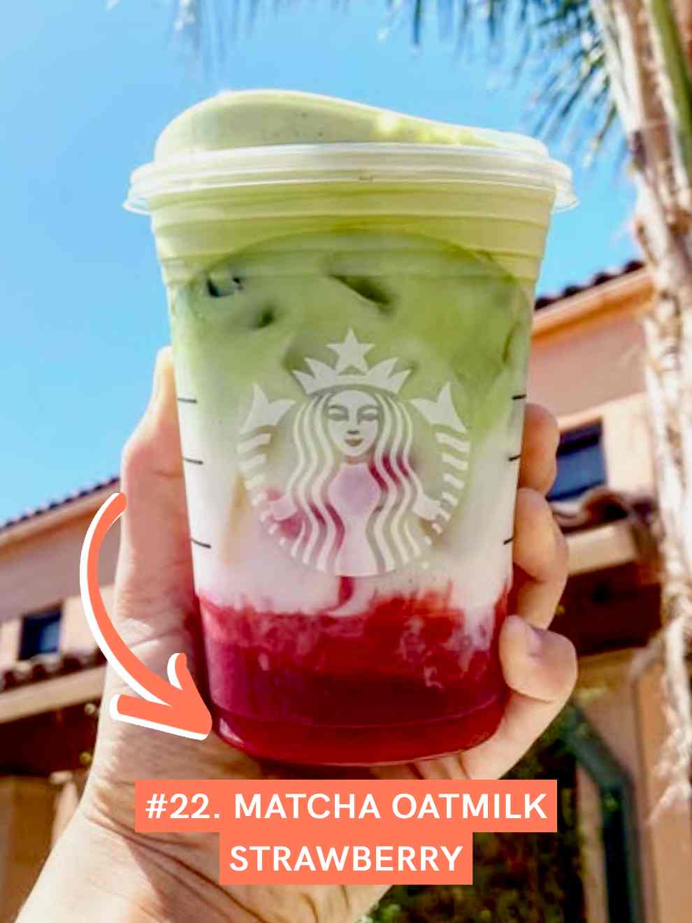 Matcha Oatmilk Strawberry