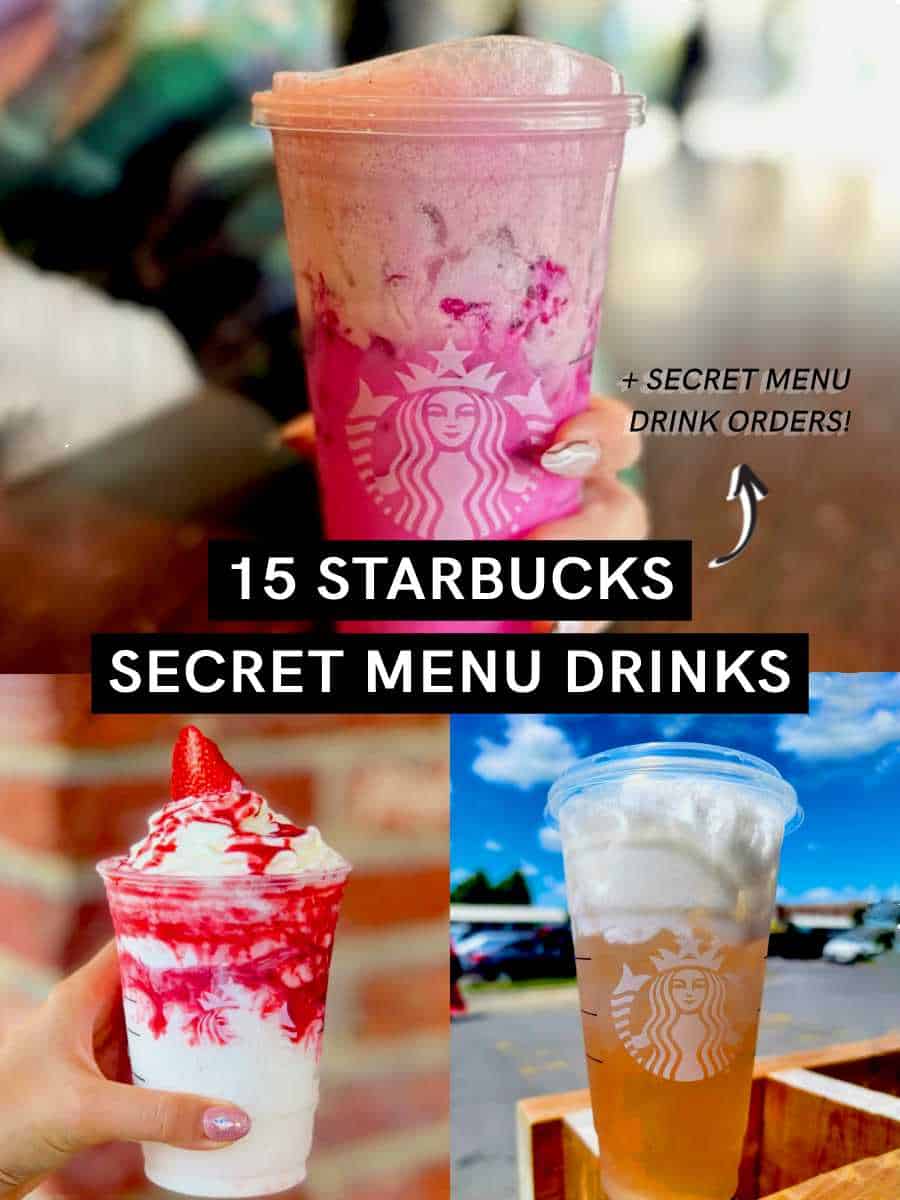 Starbucks Secret Menu Drinks