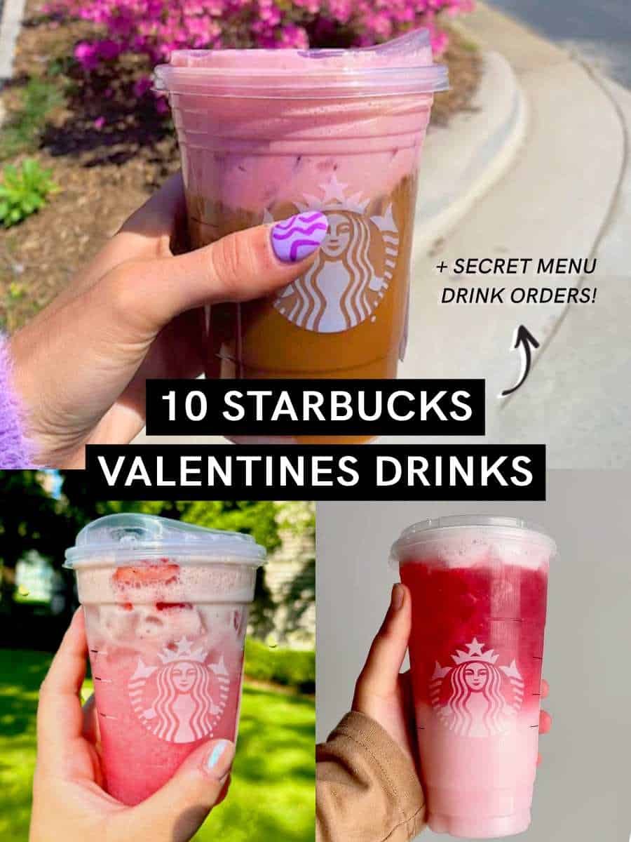 10 Starbucks Valentines Drinks Cause Love Is In The Air