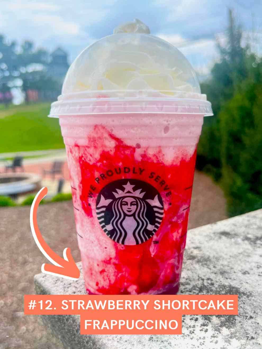 Strawberry Shortcake Frappuccino