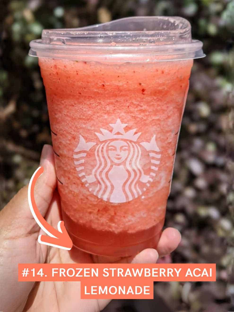 Frozen Strawberry Acai Lemonade