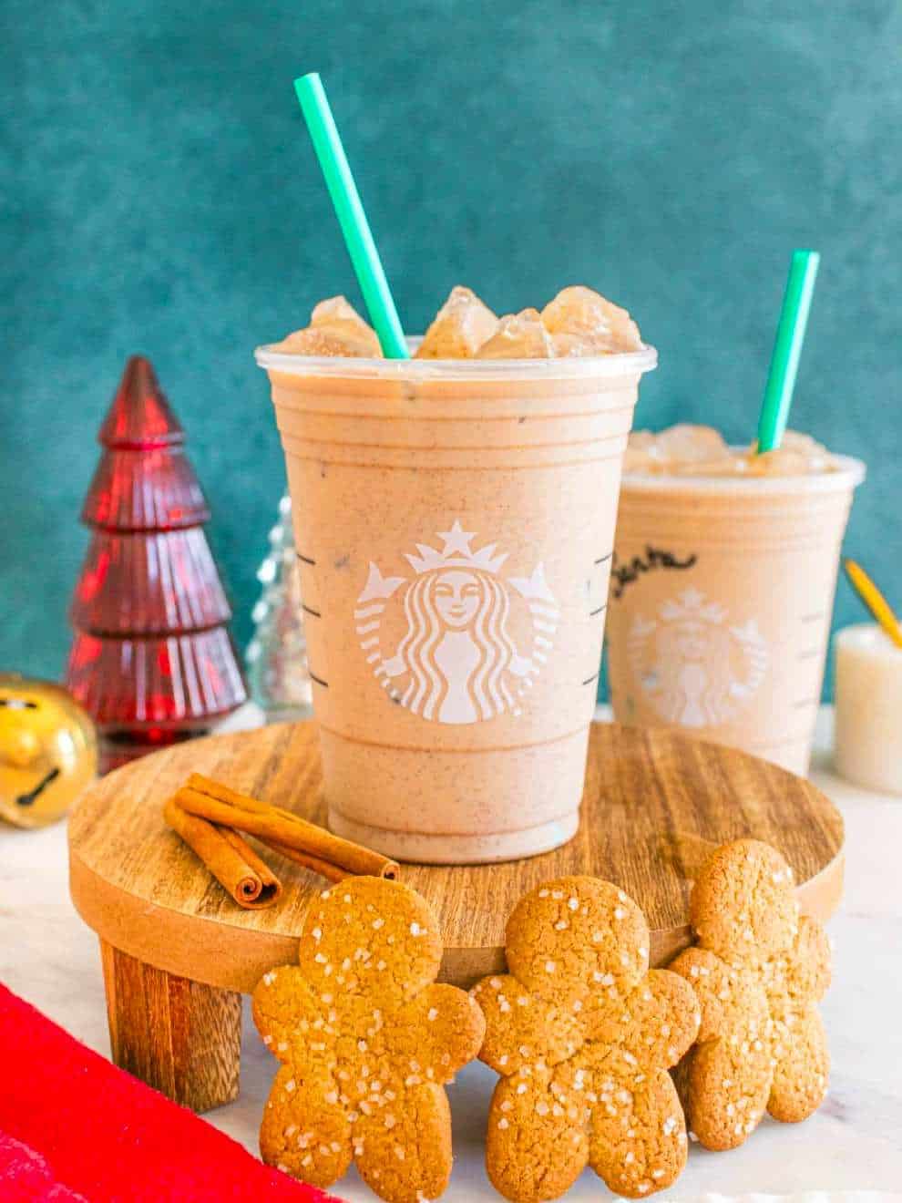 Starbucks Iced Gingerbread Latte