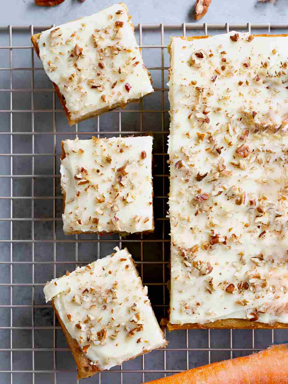 Carrot Cake Blondies