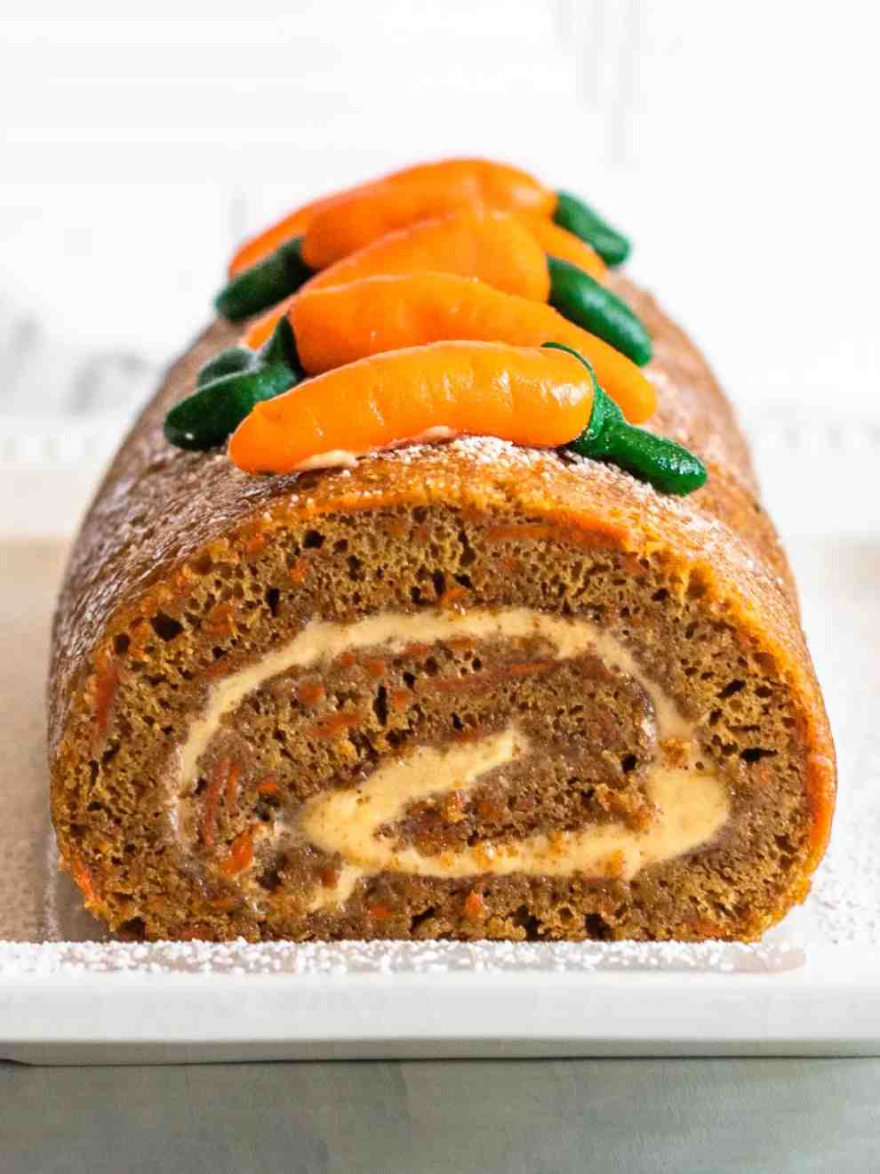 Carrot Cake Roll