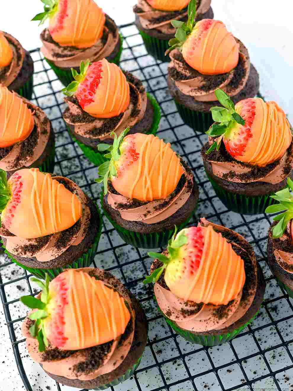 Carrot Patch Cupcakes