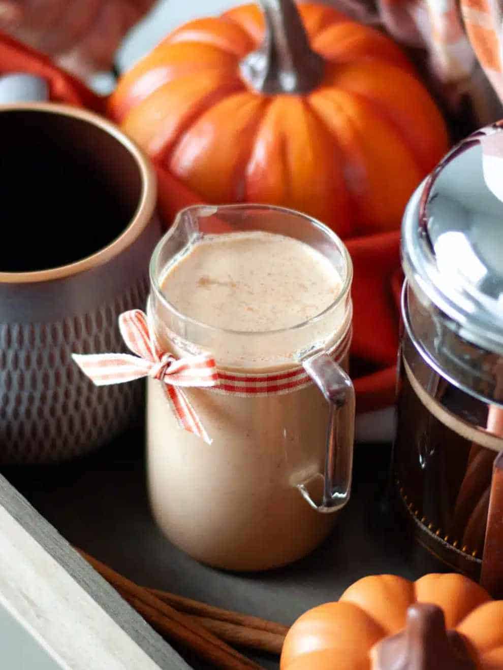 DIY Pumpkin Spice Creamer