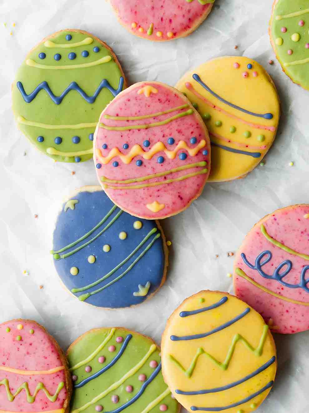 Easter Egg Cookies