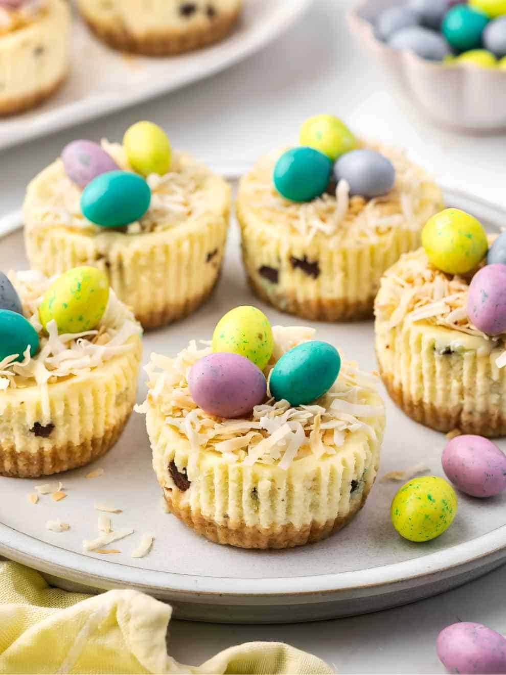 Easter Mini Egg Cheesecake Cups