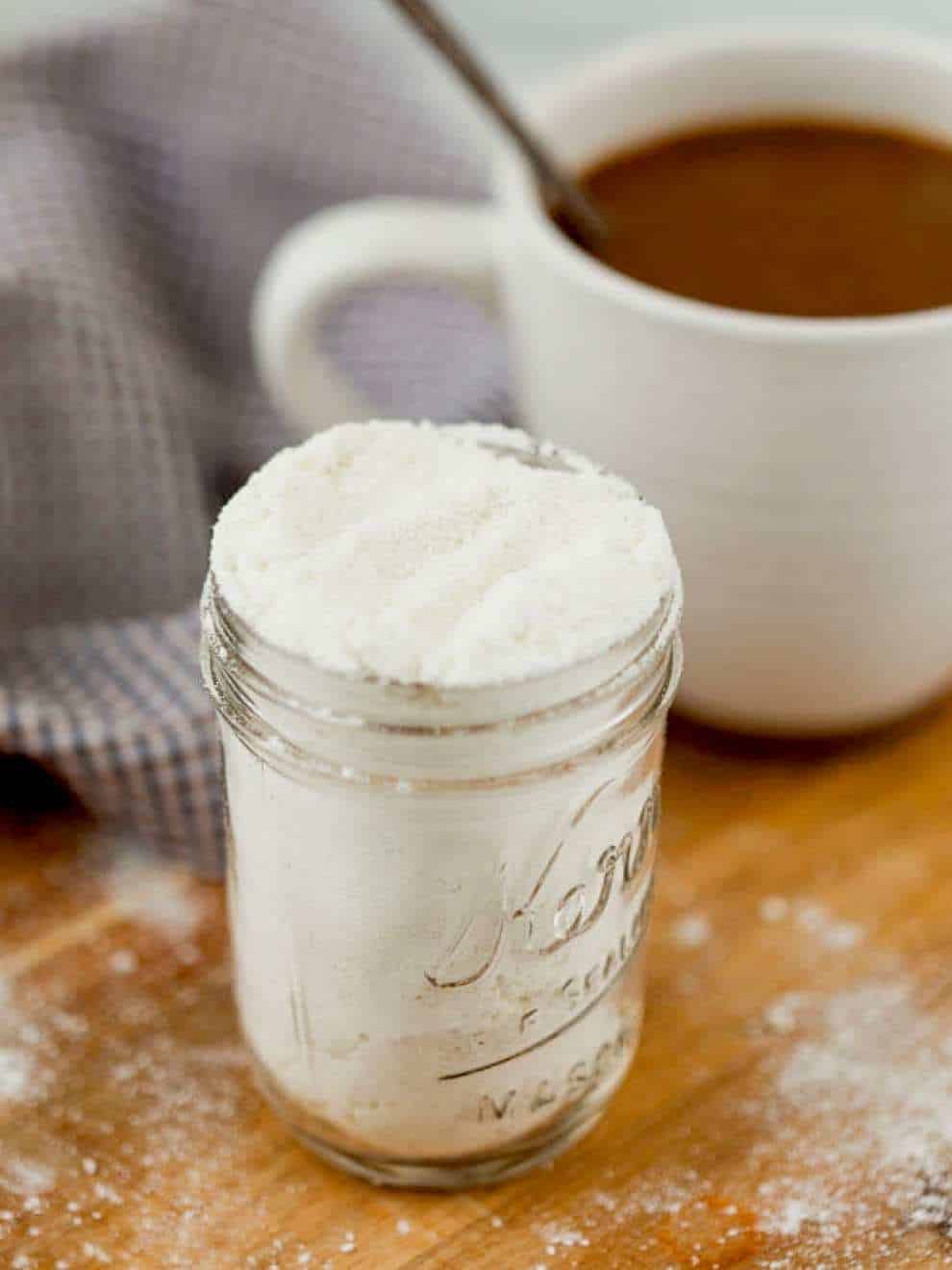 Homemade Powdered Coffee Creamer