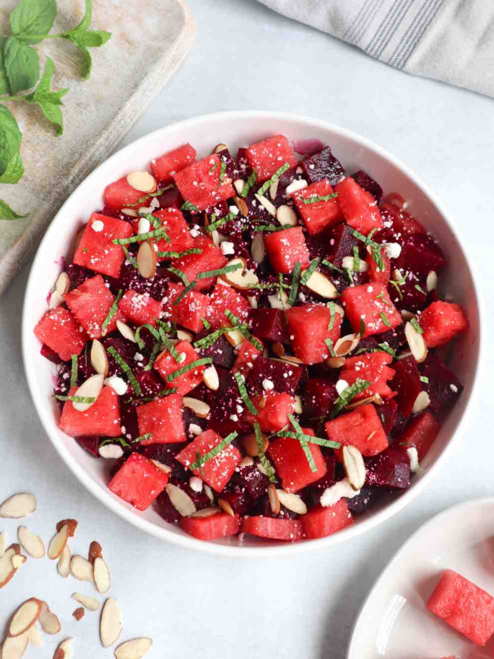 Beet Watermelon Salad