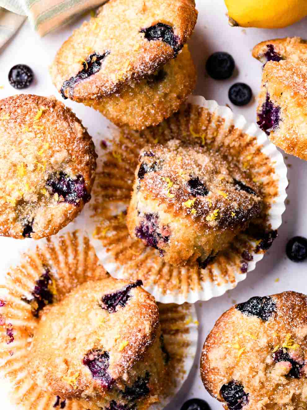 Blueberry and Lemon Muffins