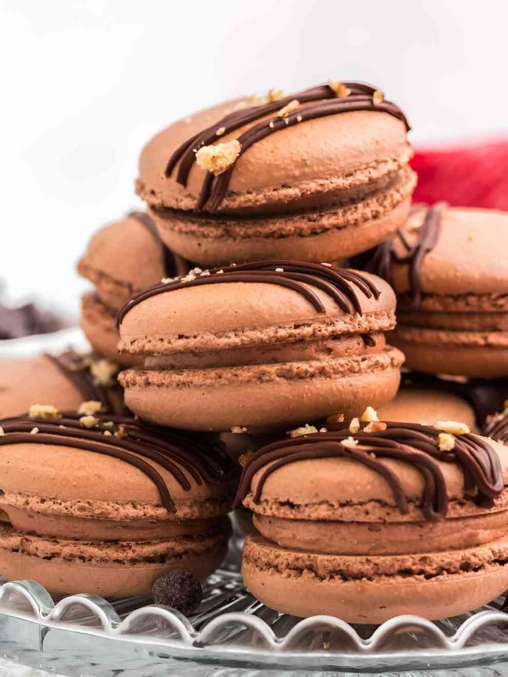 Chocolate Macarons