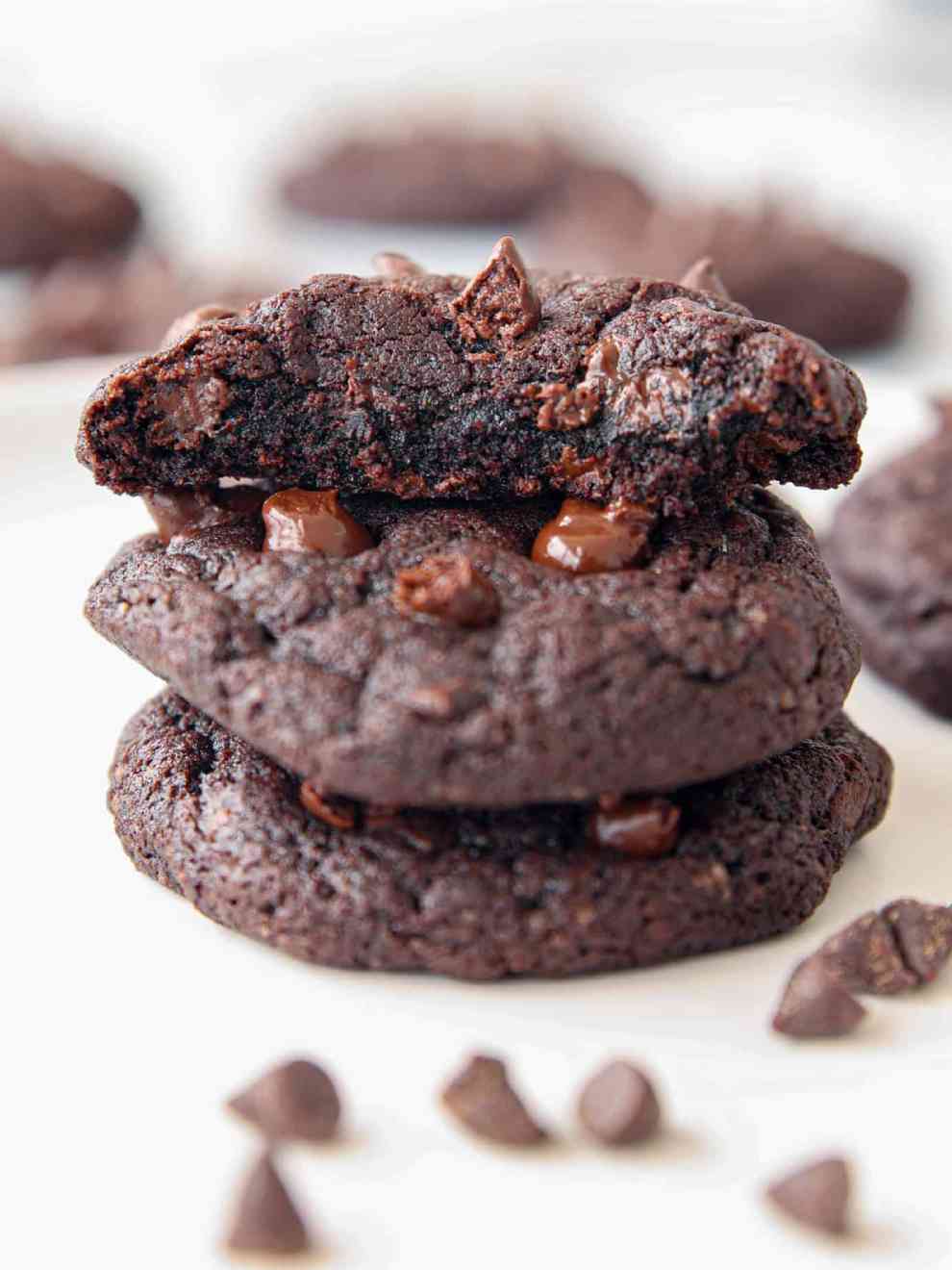 Double Chocolate Chip Cookies Recipe