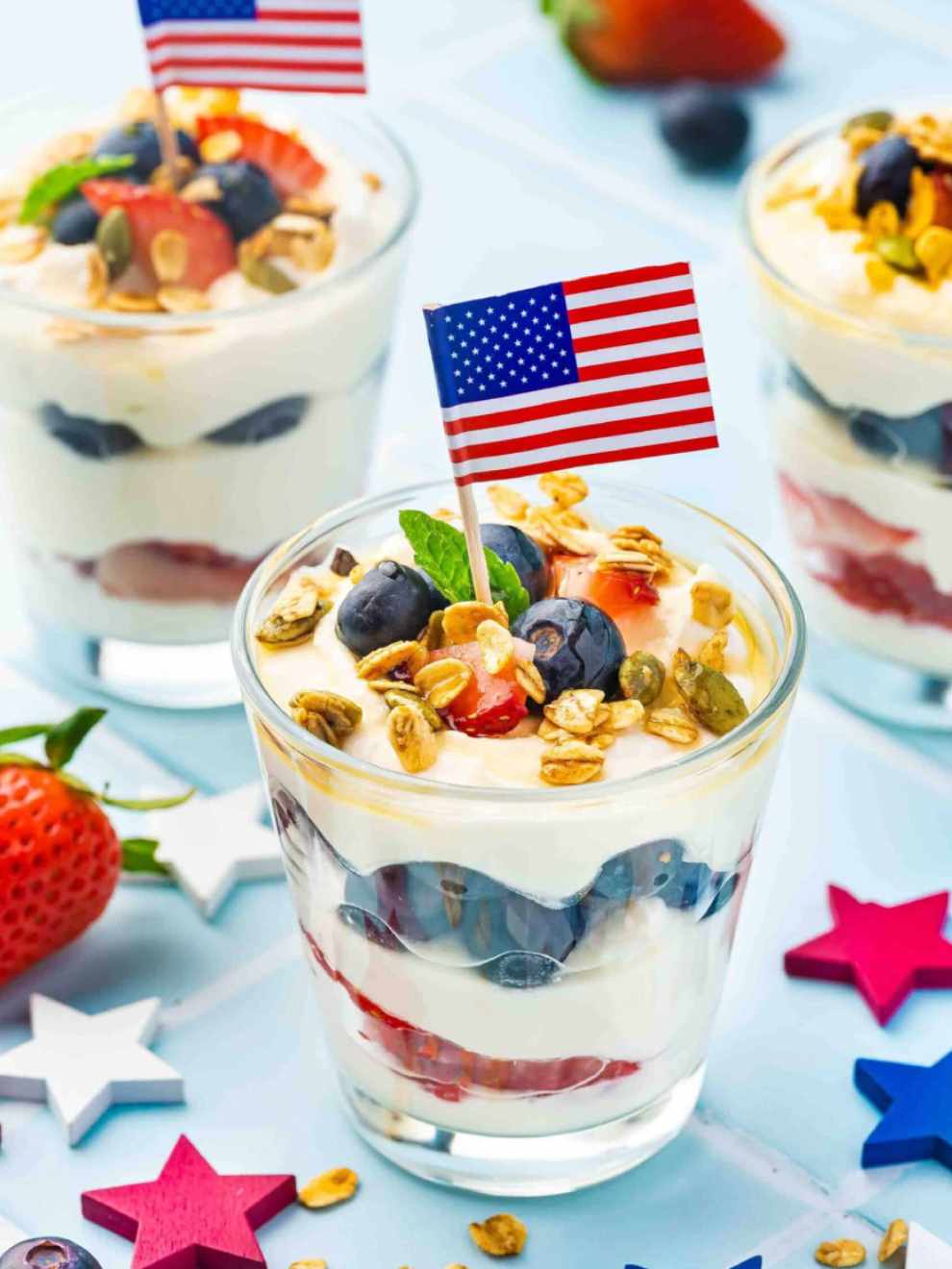 Easy Summer Berry Ricotta Parfait