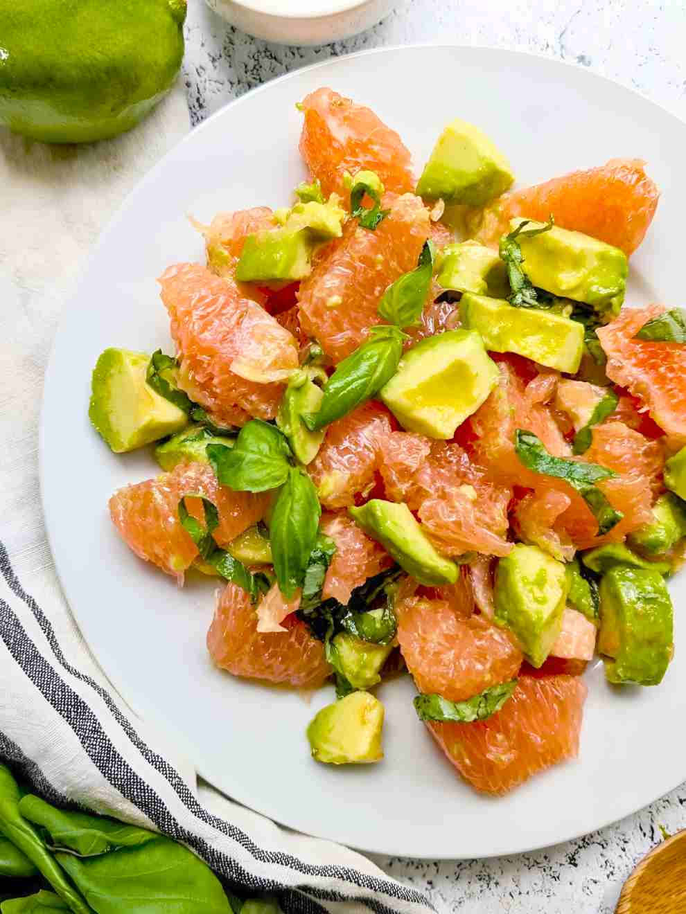 Grapefruit Avocado Salad