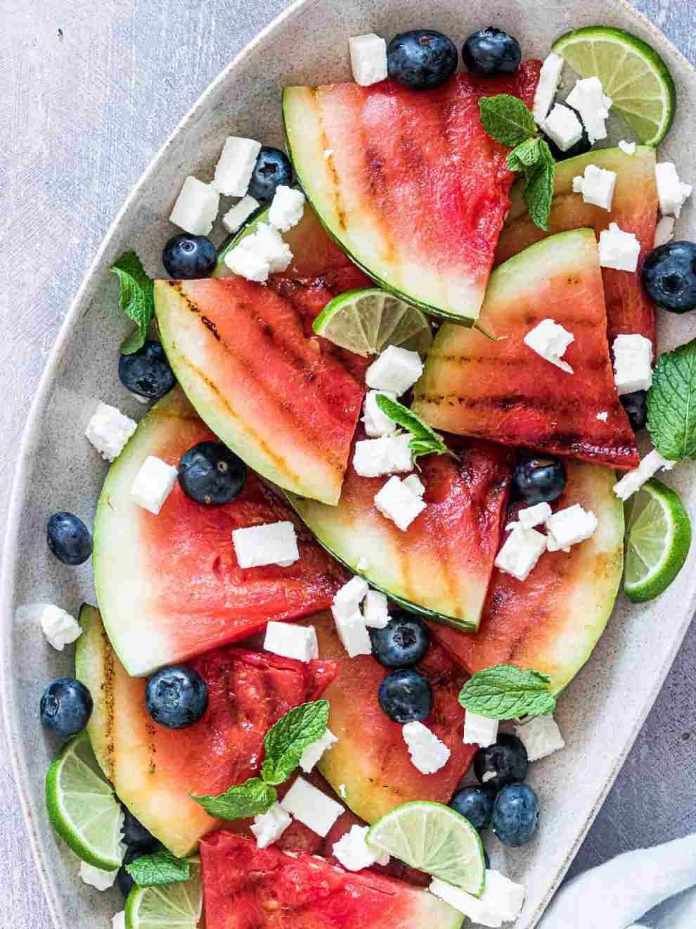 Grilled Watermelon Salad