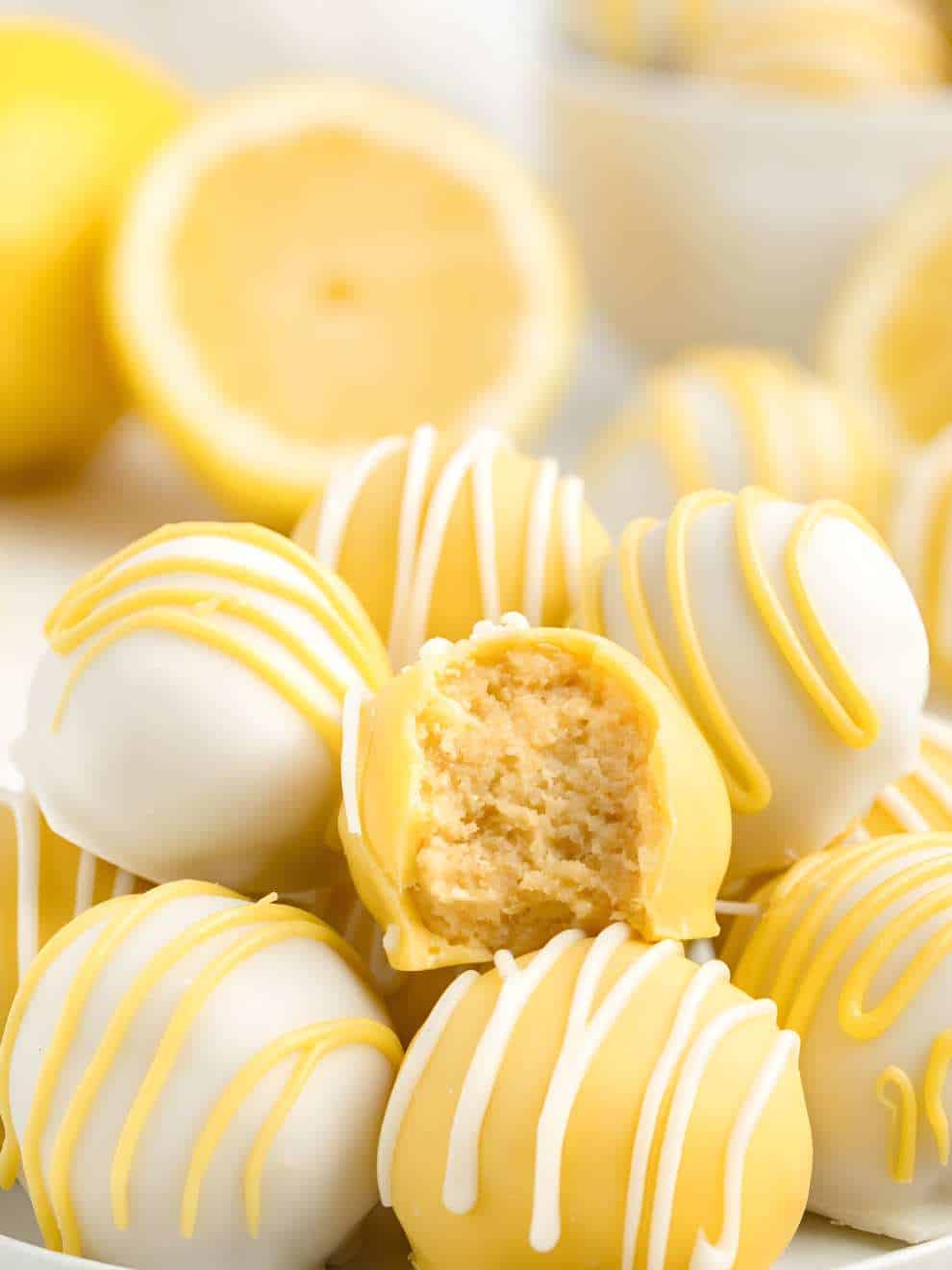 Lemon Oreo Truffles