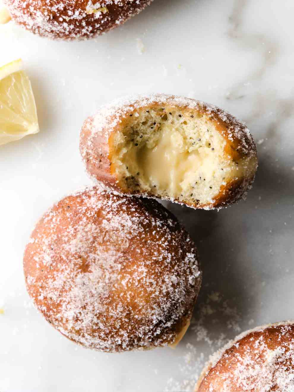 Lemon Poppy Seed Donuts
