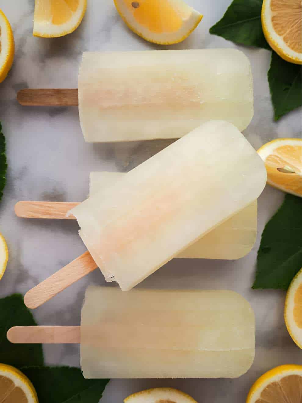 Lemonade Popsicles