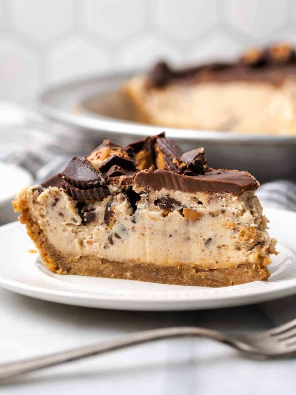 No Bake Gluten Free Peanut Butter Pie