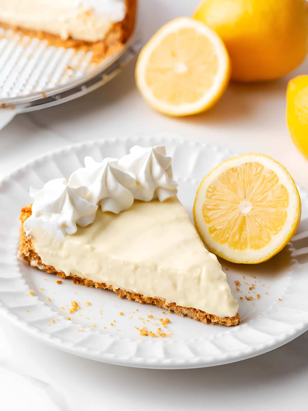 No-Bake Lemon Icebox Pie
