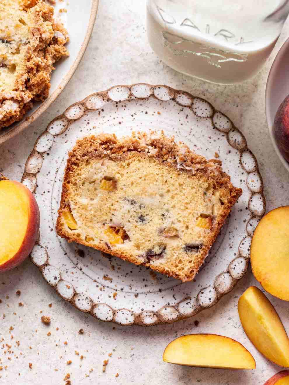Peach Cobbler Cake