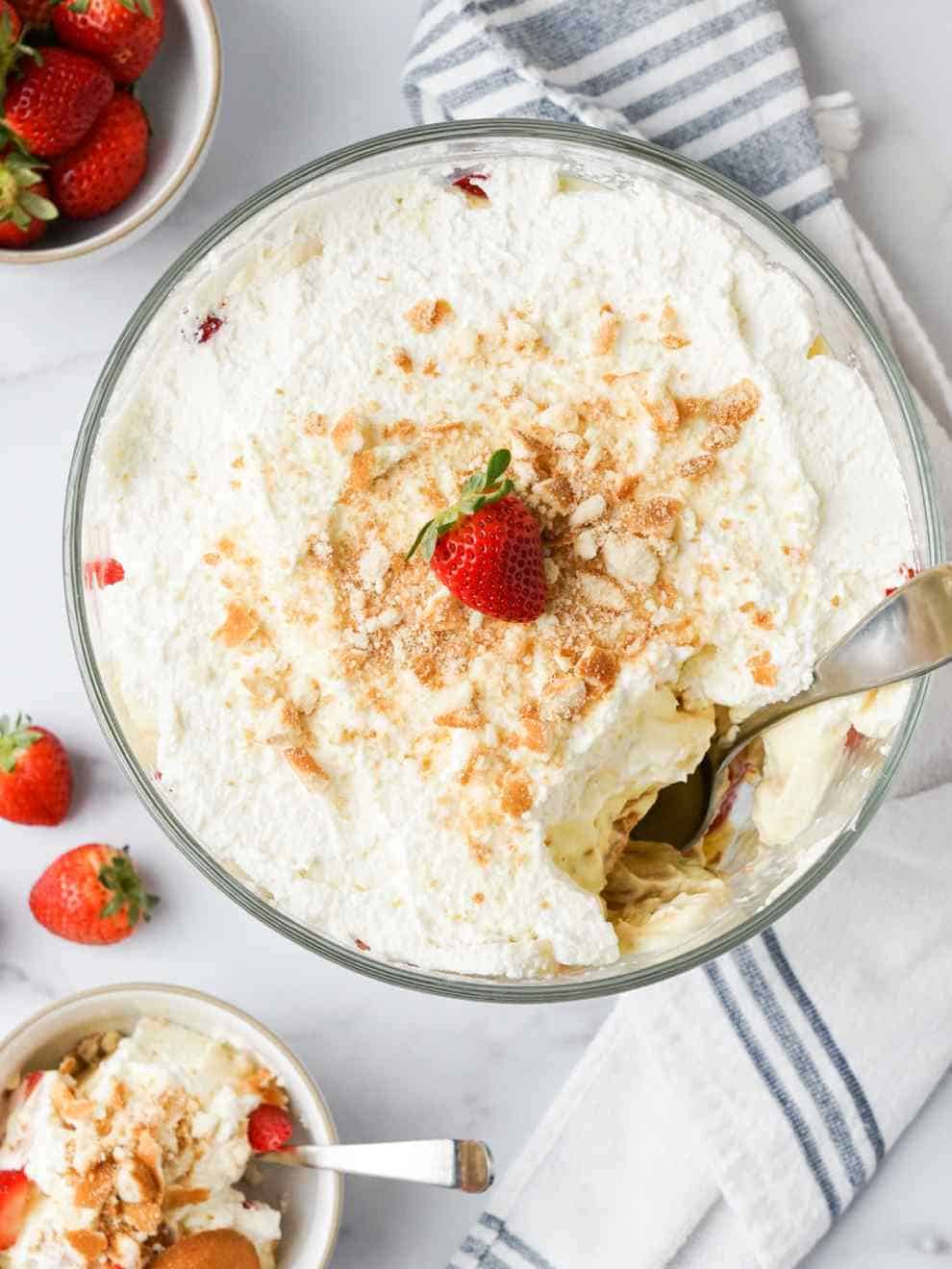 Strawberry Banana Pudding