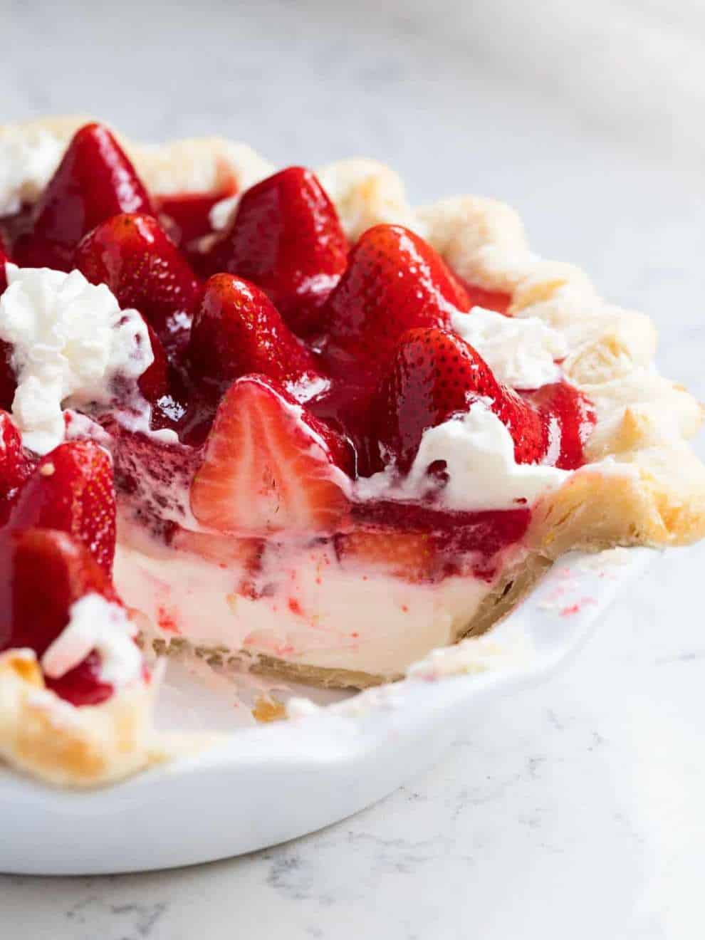 Strawberry Cream Pie