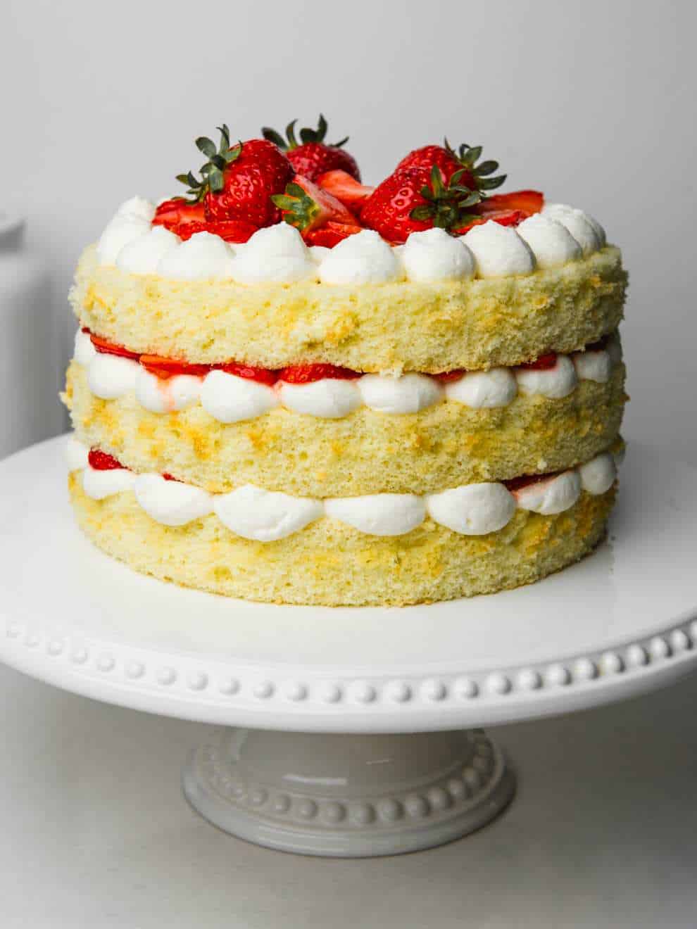 Strawberry Shortcake Layer Cake