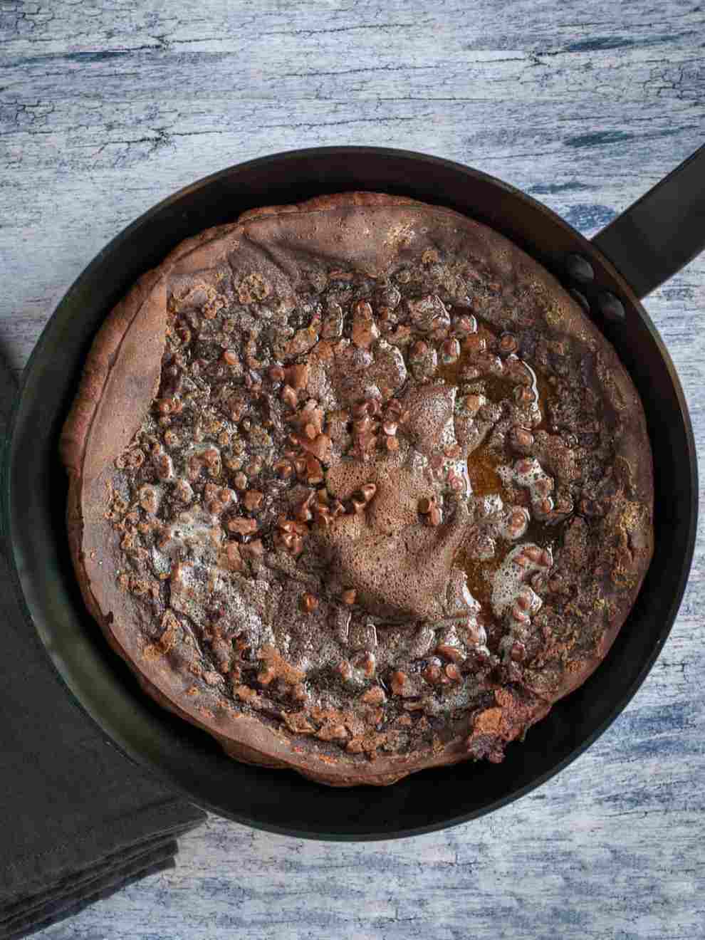 Triple Chocolate Dutch Baby