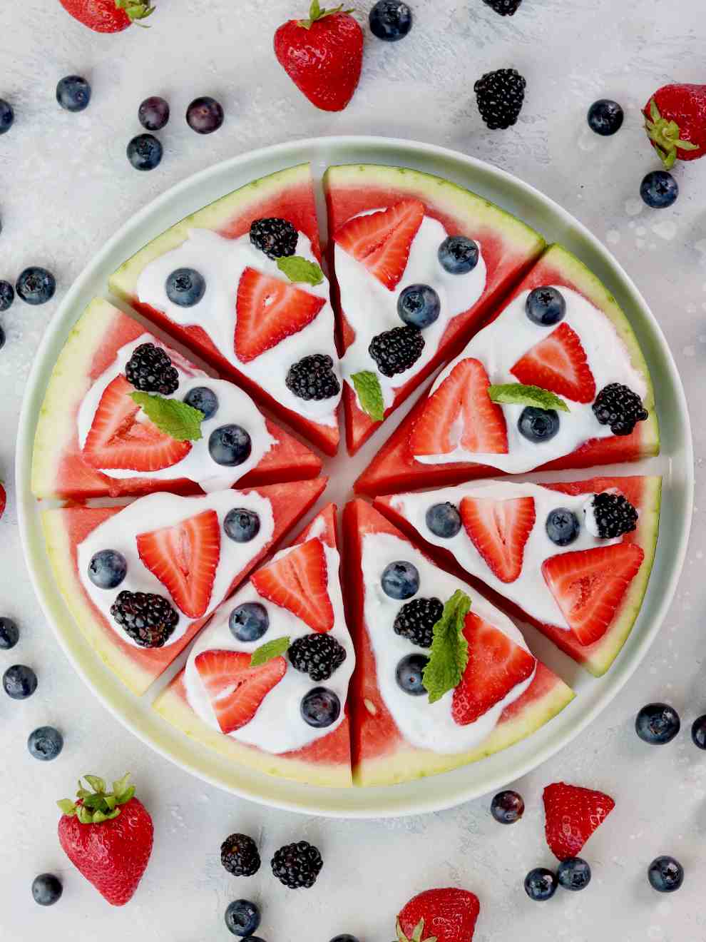 Whole 30 Watermelon Pizza