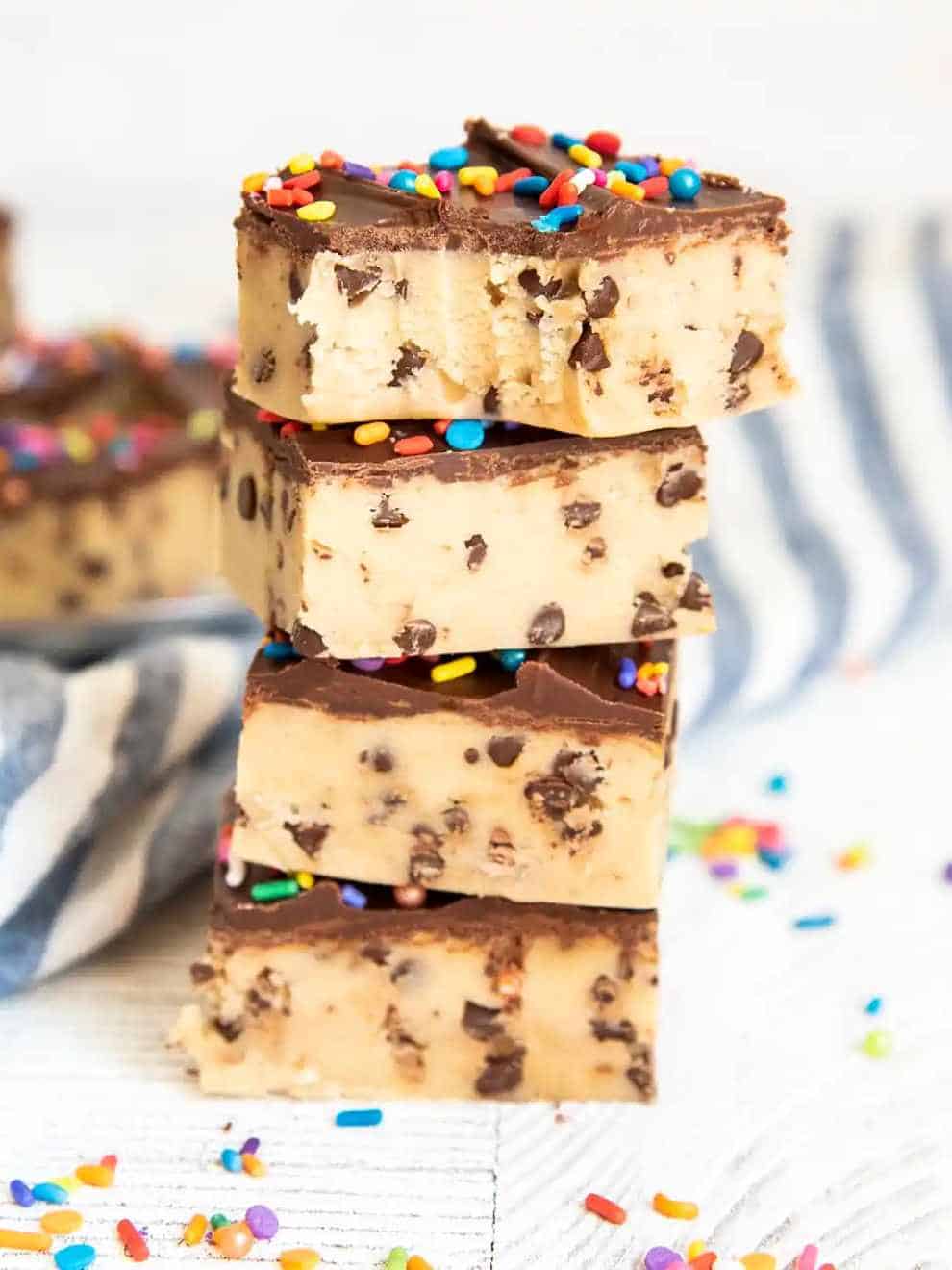 Chocolate Chip Cookie Dough Bars