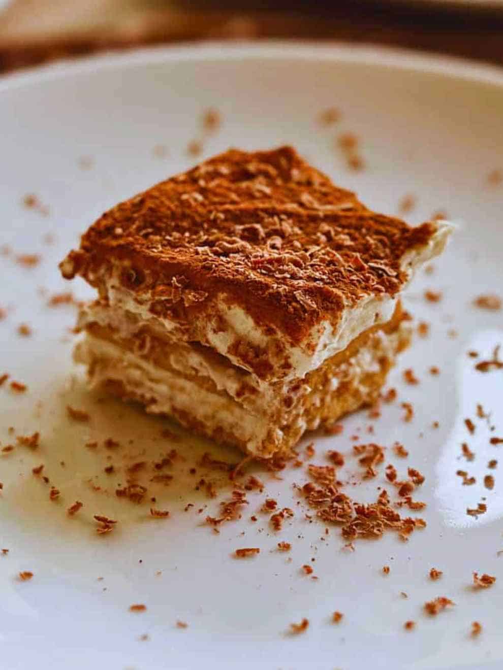 Easy Vegan Tiramisu