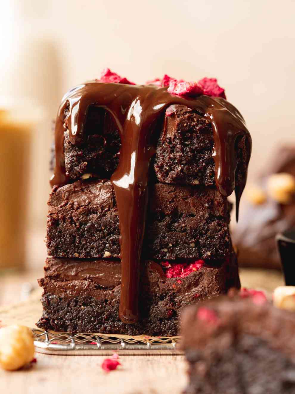 No Bake Date Brownies