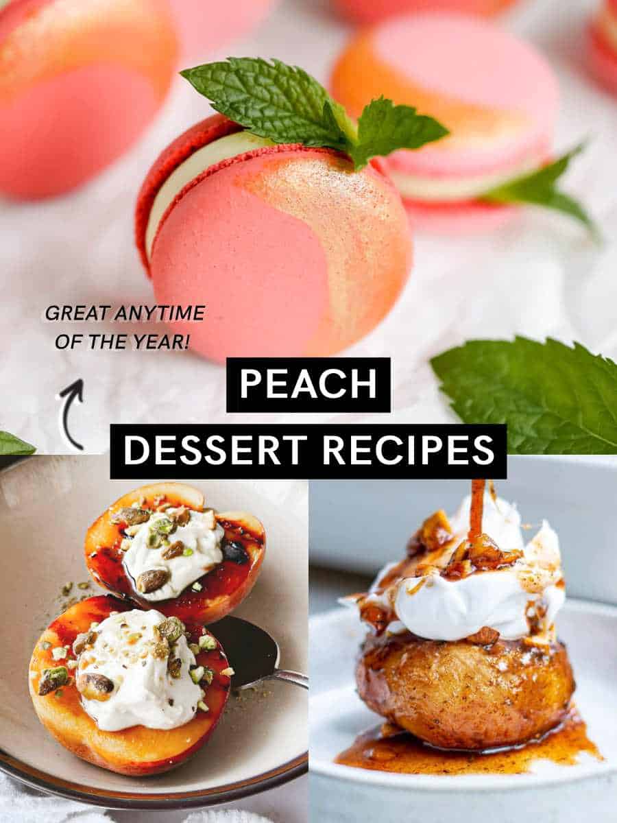 Peach Dessert Recipes