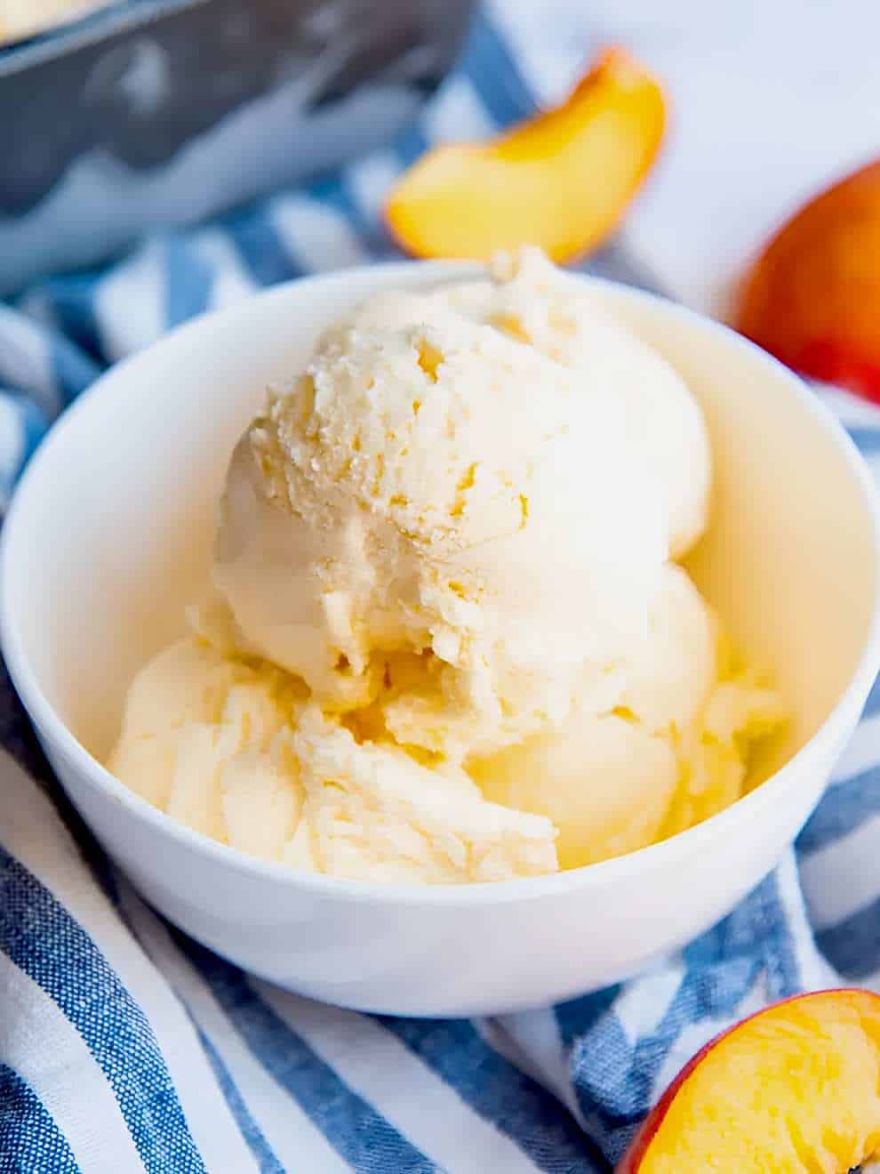 Peach Ice Cream