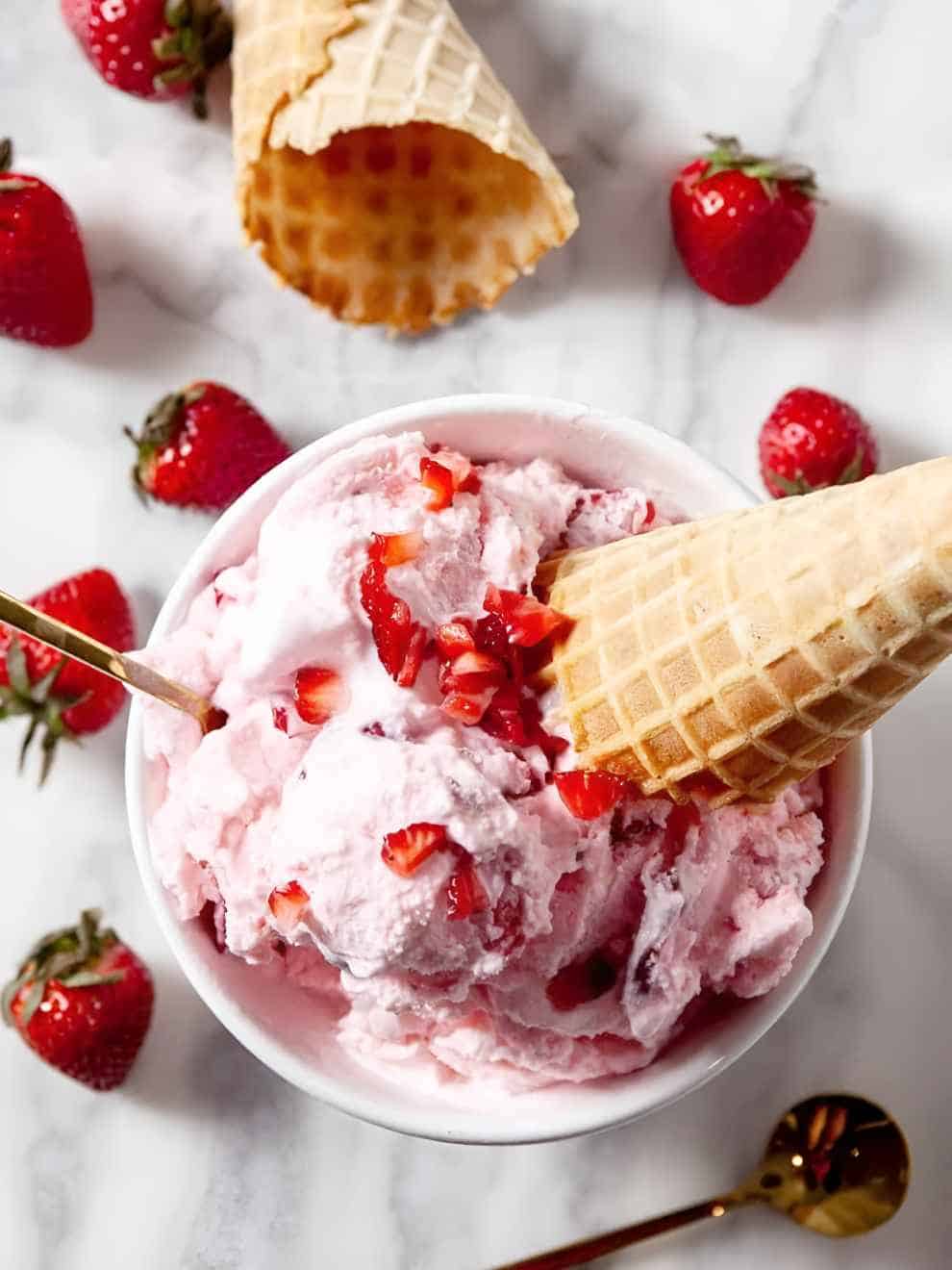 Strawberry Ice Cream