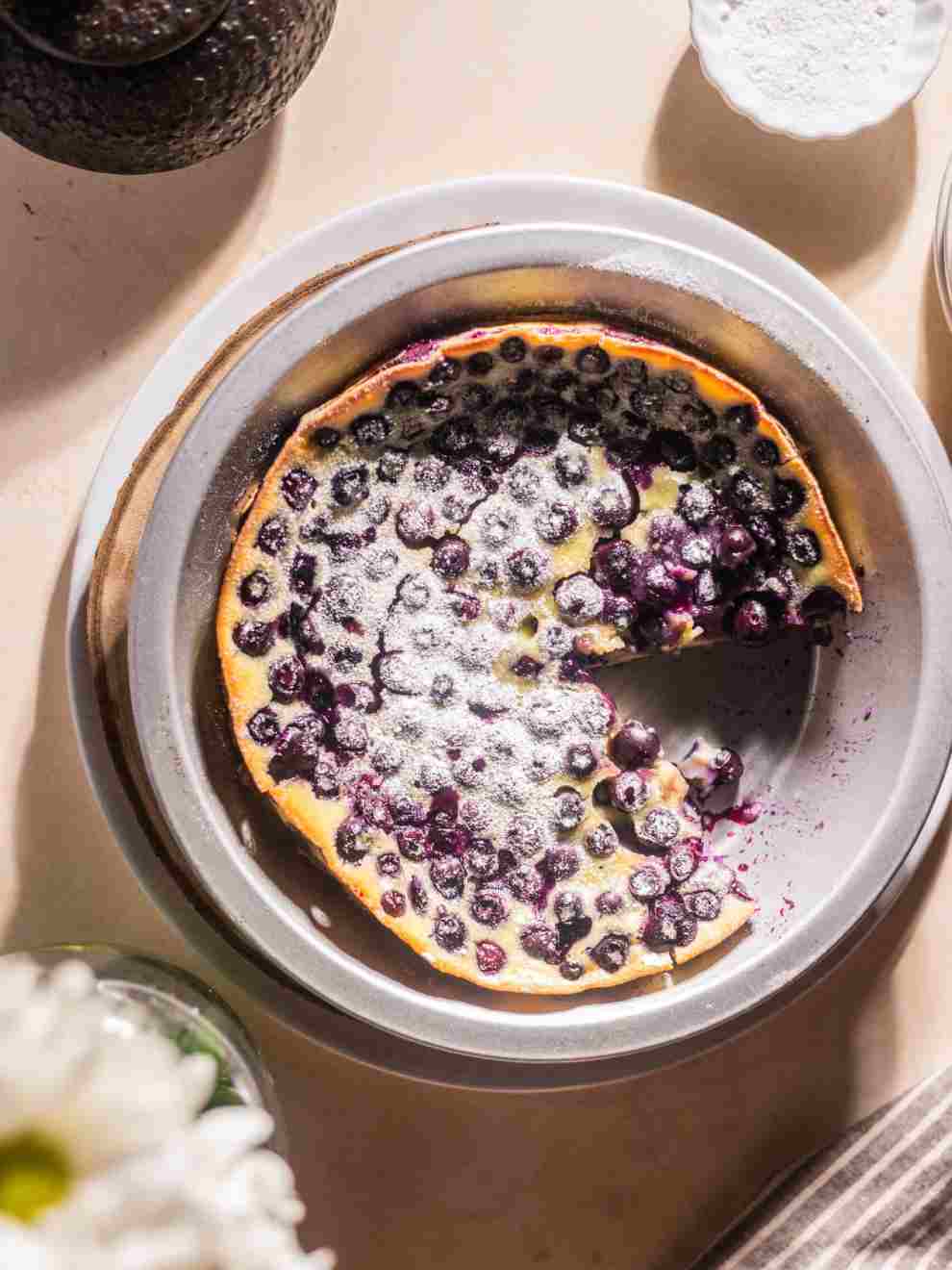 Blueberry Clafoutis