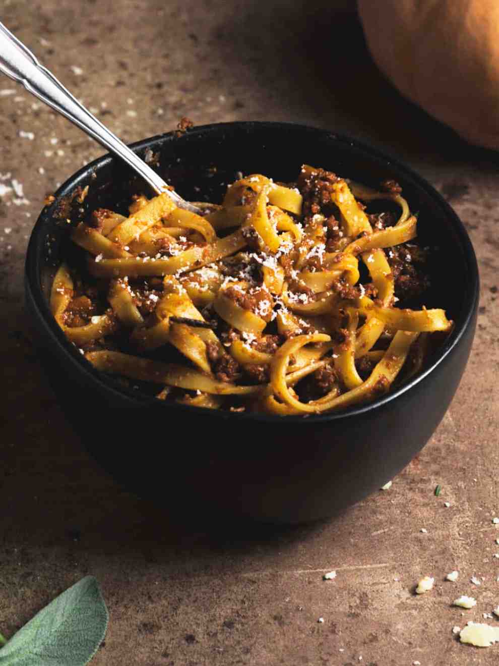 Pumpkin Bolognese
