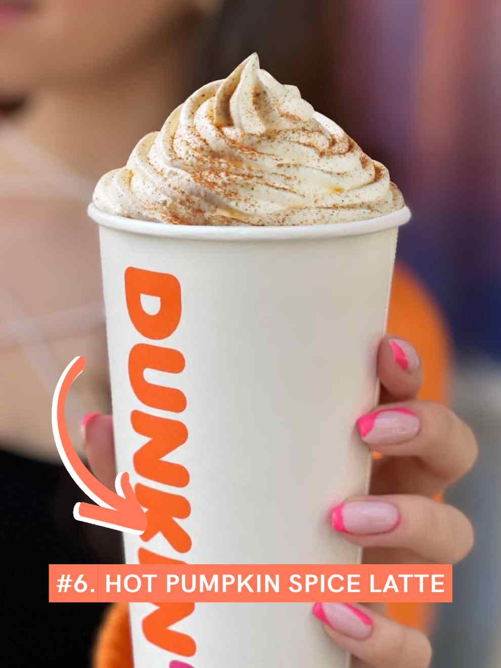 Hot Pumpkin Spice Latte